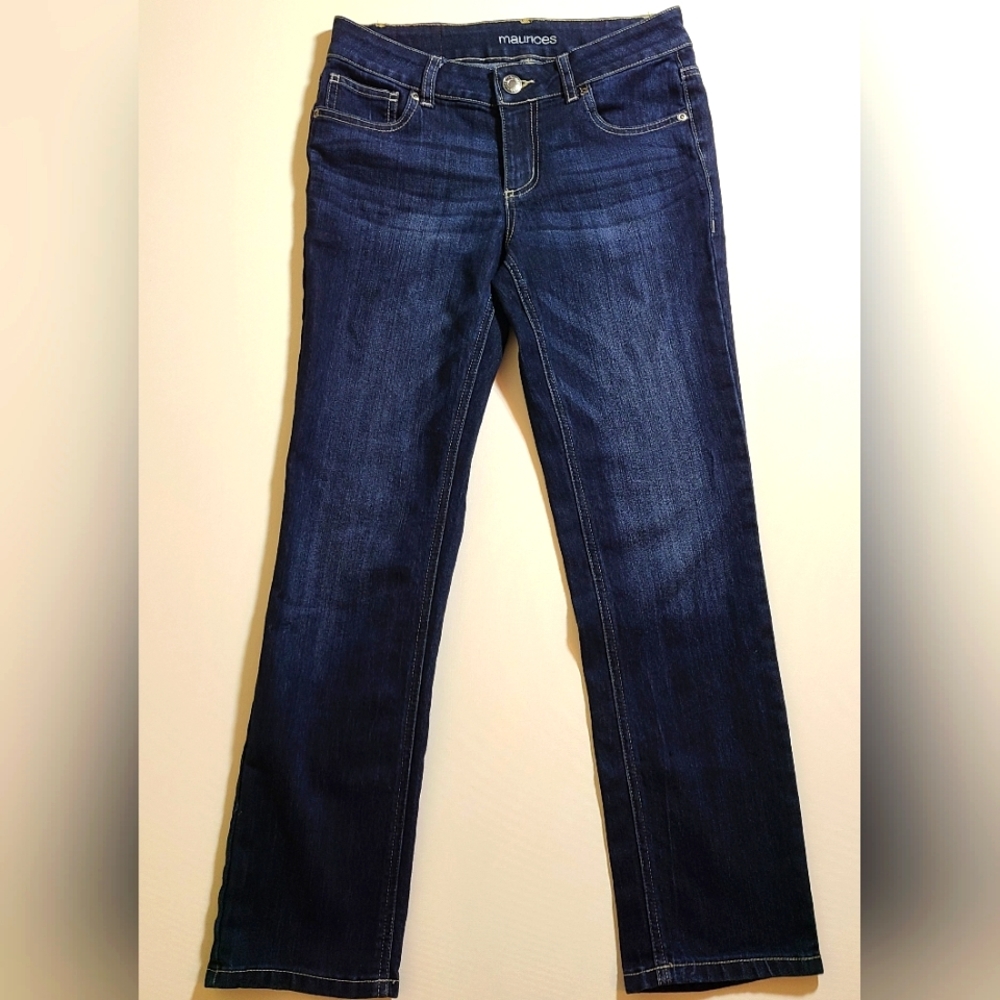 Maurices Everflex Women's Bootcut Jean's sz. 4 Dark Wash